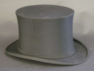 A gentleman's folding opera hat by Bennetts