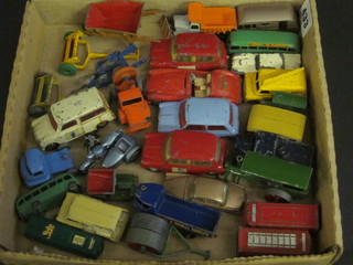 A collection of various Lesney and other toy cars