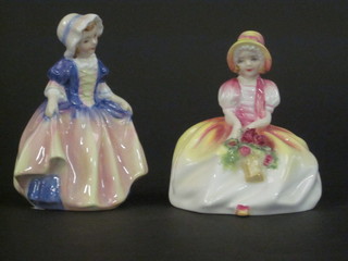 A Royal Doulton figure - Dinky Do HN1678 and 1 other Monica  HN3617