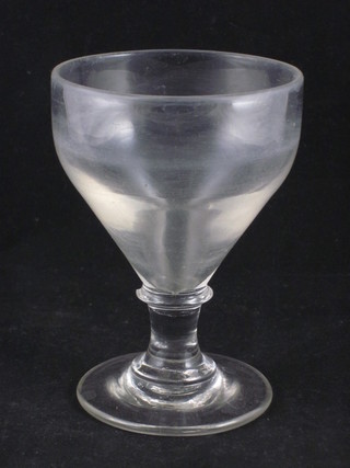 An 18th/19th Century glass rummer