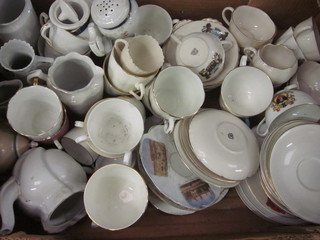 A collection of decorative crested china etc