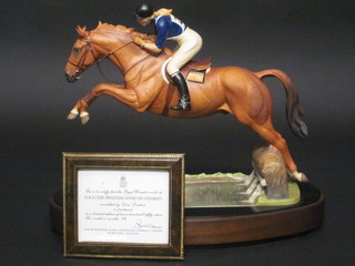 A Royal Worcester limited edition figure, modelled by Doris Lindner - HRH Princess Anne on Doublet no. 60   ILLUSTRATED