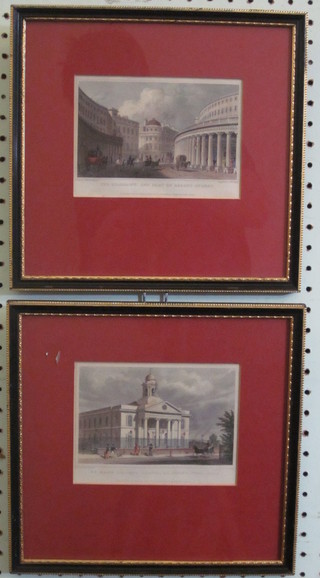 11 Victorian coloured prints contained in Hogarth frames 5" x 6" and 6" x 8"