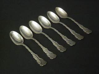 6 teaspoons marked Sterling, 3 1/2 ozs