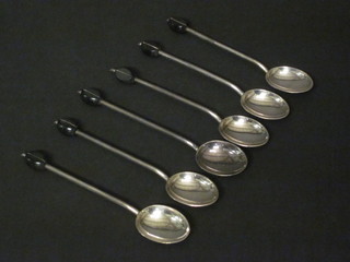 6 bean end coffee spoons