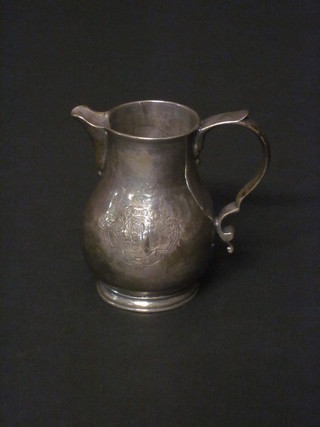 A George III silver cream jug with sparrow beak, London 1805,  2 1/2 ozs