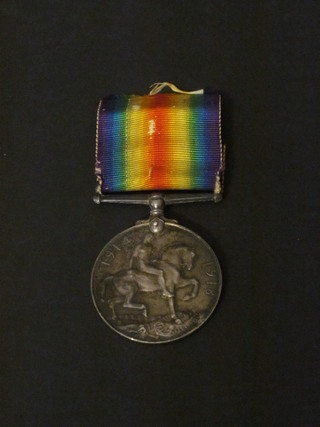 A British war medal to GS-49924 Pte. H L James Royal Fusiliers