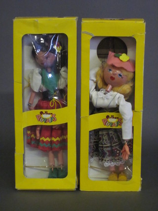 2 Pelham puppets - Gypsy and Mitzi