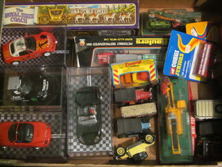 A collection of toy cars