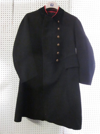 A Coachman's jacket by H T Moore with Livery buttons