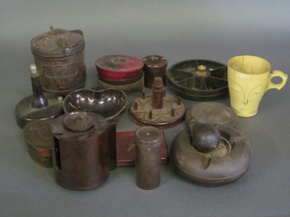 A collection of various Bakelite items