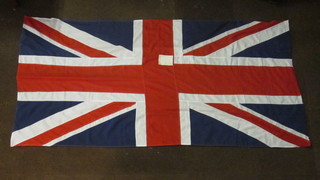 A stitched Union flag 42" x 86"