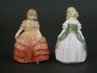 A Royal Doulton figure - Rose HN1368 together with 1 other  Penny HN2338
