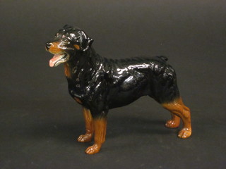 A Beswick figure of a standing Rottweiler