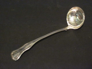 A Victorian Scotts silver sauce ladle, Glasgow 1838, 1 ozs