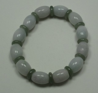 A jade bracelet