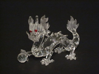 A Swarovski Crystal Annual Edition 1997 Fabulous Creature Dragon