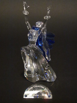 A Swarovski crystal 2000 Annual Edition Magic of Dance  Isadora, complete with plaque
