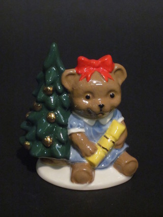 A Wade Christmas Bear figure 1998