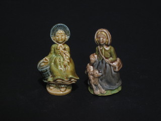 2 Wade figures - Jill and Mary