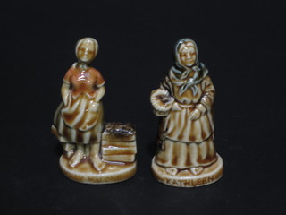 2 Wade figures - Molly Malone and Kathleen