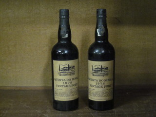2 bottles of 1978 Quinta do Noval vintage port