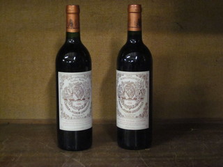 2 bottles of Chateau Pichon Longueville Baron Pauillace - 1995  and 1998