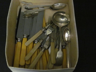 A collection of various flatware