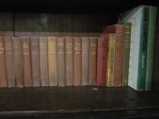 1 volume "The Dennis Compton Annual" 1955 and a small  collection of other books