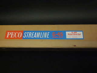 A collection of various Peco Steamline G-45 large gauge rails
