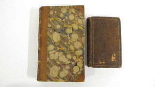 1 volume John Bunyan "Pilgrim's Progress", leather bound and 1 volume Humphrey Woolrych "The Life of Judge Jeffreys"