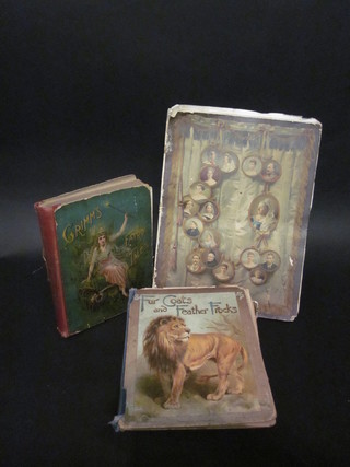 An 1897 Jubilee Edition of The Illustrated London News, 1  volume "Fur Coats and Feather Frocks" and 1 volume "Grimms  Fairy Tales"