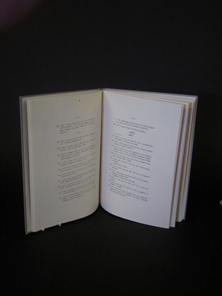 Guilhou, a limited edition volume "Collection of Ancient Rings",  this copy one of 350, re-printed from the original French edition  of 200 copies, privately printed