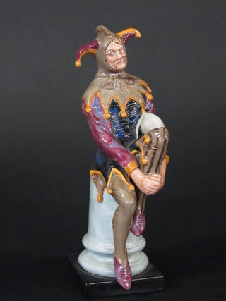 A Royal Doulton figure - The Jester HN2016 10"