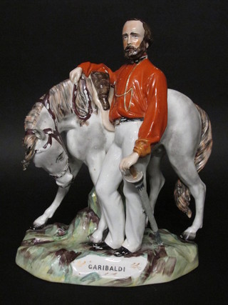 A Staffordshire figure - Garibaldi, f and r, 15"   ILLUSTRATED