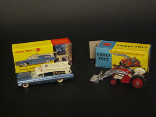 A Dinky Superior Citroen ambulance no. 277, boxed, together  with a Corgi Massey Ferguson tractor no. 57, boxed