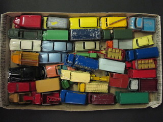 A collection of Lesney and other model cars