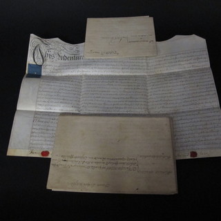 2 18th Century Indentures dated 1762 together with 2 others 1773