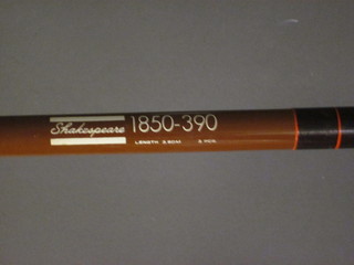 A Shakespeare 1850/390 carbon fibre 3 section fishing rod