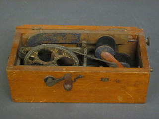 A Victorian electric shock machine, requires some attention,