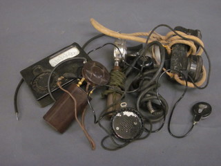 A radio and telephone head set