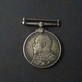 An Edward VII issue Royal Naval Reserve Long Service Good  Conduct medal to K2162 F Golds Seaman Second Class RNR