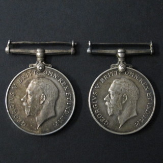 2 British War medals to 189358 Pte. A Cohen Labour Corps and M2-153802 Pte. G A Pack Army Service Corps