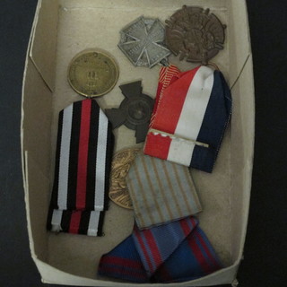 5 various foreign military medals