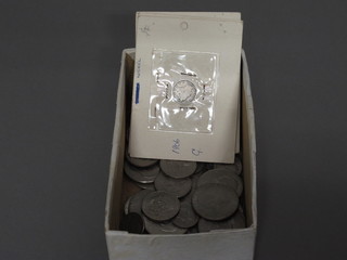 A collection of American "silver" coins