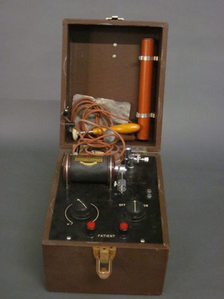 A John Bell Croydon, Savory and Moore Ltd 1930's electric  massage set, boxed