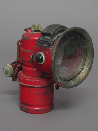 A GPO oil bicycle lamp