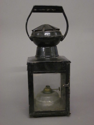 A square hand lantern