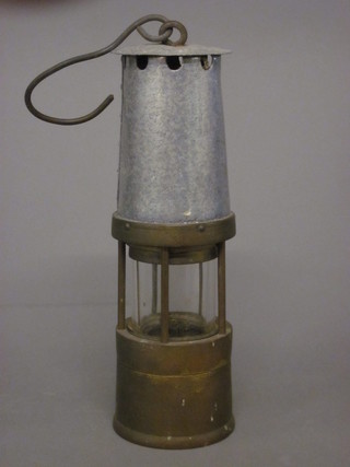 A miner's safety lamp