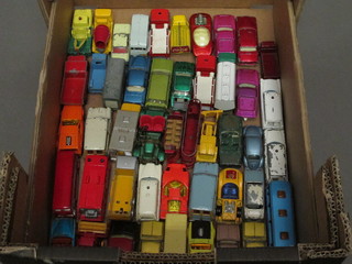 A collection of various toy cars